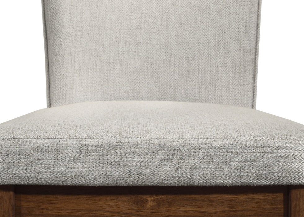 Salerno - Side Chair (Set of 2) - Gray / Brown – Chair Sets by Crown Mark at Furniture Wholesale Plus , Nashville furniture store