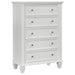 Sandy Beach - 5-drawer Chest – Accent Chests by CoasterEssence at Furniture Wholesale Plus , Nashville furniture store