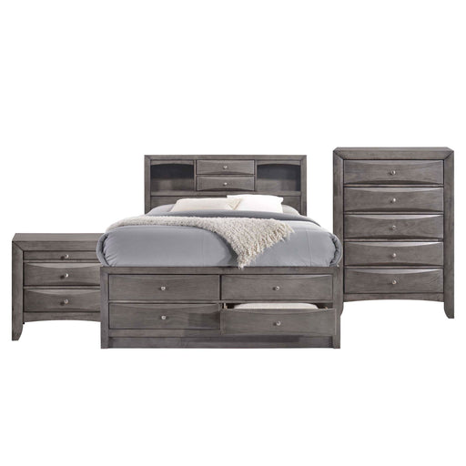 Emily - Storage Bedroom Set – 3 Piece Bedroom Sets by Elements International at Furniture Wholesale Plus , Nashville furniture store
