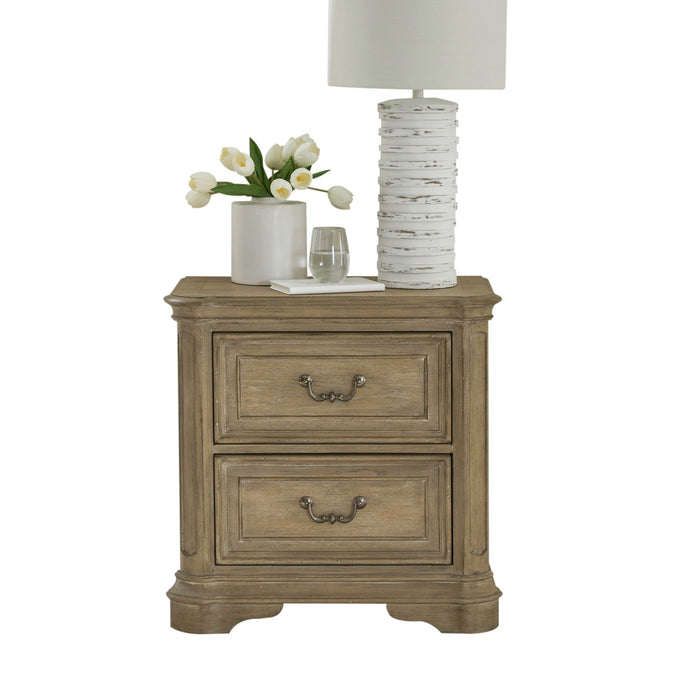 Magnolia Manor - 2 Drawer Night Stand – Accent Nightstands by Liberty Furniture at Furniture Wholesale Plus , Nashville furniture store