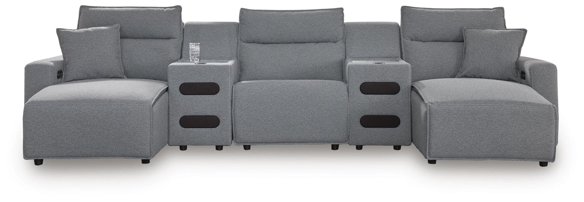 Modmax II - Reclining Sectional - Salt And Pepper – Reclining Sectionals by Signature Design by Ashley® at Furniture Wholesale Plus , Nashville furniture store