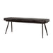 Misty - Leather Upholstered Dining Bench - Antique Espresso – Upholstered Benches by CoasterEssence at Furniture Wholesale Plus , Nashville furniture store