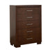 Jessica - 5-Drawer Bedroom Chest – Accent Chests by CoasterEssence at Furniture Wholesale Plus , Nashville furniture store