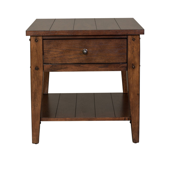 Lake House - End Table – End Tables by Liberty Furniture at Furniture Wholesale Plus , Nashville furniture store
