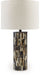 Ellford - Poly Table Lamp - Black / Brown / Cream – Table Lamps by Signature Design by Ashley® at Furniture Wholesale Plus , Nashville furniture store