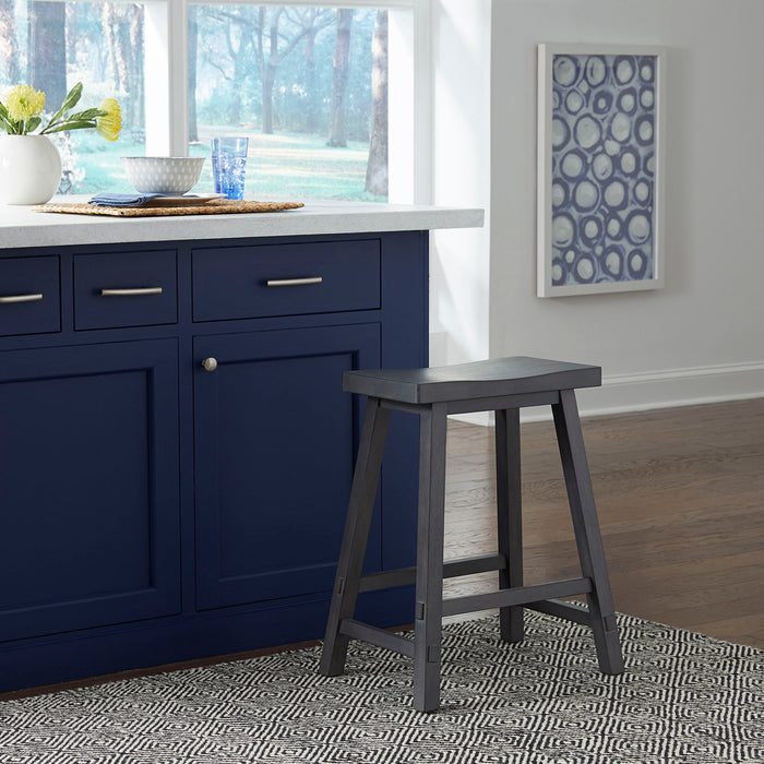 Creations II - 24" Sawhorse Counter Stool – Counter Height (24"-27") by Liberty Furniture at Furniture Wholesale Plus , Nashville furniture store