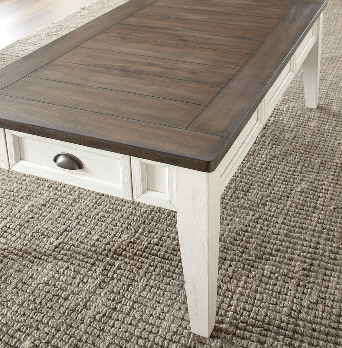 Cayla - Cocktail Table - Dark Oak – Cocktail Tables by Steve Silver Furniture at Furniture Wholesale Plus , Nashville furniture store