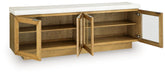 Adanworth - Accent Cabinet - Light Brown / Gray – Accent Cabinets by Signature Design by Ashley® at Furniture Wholesale Plus , Nashville furniture store