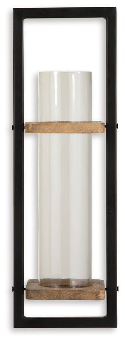 Colburn - Wall Sconce - Natural / Black – Sconces by Signature Design by Ashley® at Furniture Wholesale Plus , Nashville furniture store