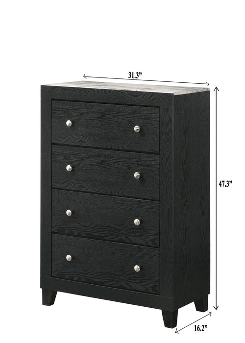 Cadence - Chest - Black – Accent Chests by Crown Mark at Furniture Wholesale Plus , Nashville furniture store
