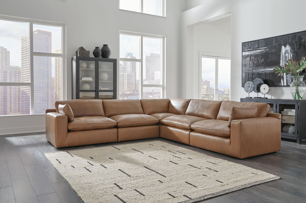 Emilia - Sectional – Stationary Sectionals by Signature Design by Ashley® at Furniture Wholesale Plus , Nashville furniture store