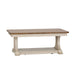 Farmhouse Reimagined - 3 Piece Table Set (1 Cocktail 2 End Tables) - Antique White / Chestnut Tops – Table Sets by Liberty Furniture at Furniture Wholesale Plus , Nashville furniture store