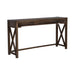 Lennox - Console Bar Table - Weathered Chestnut – Console Tables by Liberty Furniture at Furniture Wholesale Plus , Nashville furniture store