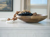 Clayburg - Bowl - Natural Brown – Plates & Bowls by Signature Design by Ashley® at Furniture Wholesale Plus , Nashville furniture store
