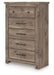 Rusticott - Five Drawer Chest - Brown – Accent Chests by Signature Design by Ashley® at Furniture Wholesale Plus , Nashville furniture store