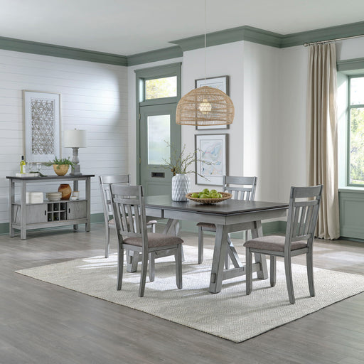 Newport - Trestle Table Set – 5 Piece Dining Room Sets by Liberty Furniture at Furniture Wholesale Plus , Nashville furniture store