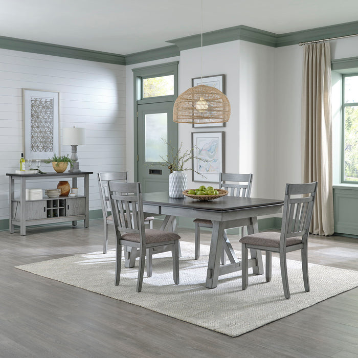 Newport - Trestle Table Set – 5 Piece Dining Room Sets by Liberty Furniture at Furniture Wholesale Plus , Nashville furniture store