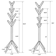 Margaret - Solid Wood Coat Rack Clothing Hanger – Freestanding Coat Racks by Coaster Fine Furniture at Furniture Wholesale Plus , Nashville furniture store