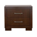 Jessica - 2-Drawer Nightstand – Accent Nightstands by CoasterEssence at Furniture Wholesale Plus , Nashville furniture store