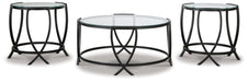 Tarrin - Occasional Table Set (Set of 3) - Black – Table Sets by Signature Design by Ashley® at Furniture Wholesale Plus , Nashville furniture store