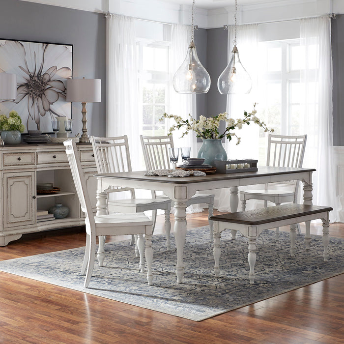 Magnolia Manor - Leg Table Set – 5 Piece Dining Room Sets by Liberty Furniture at Furniture Wholesale Plus , Nashville furniture store