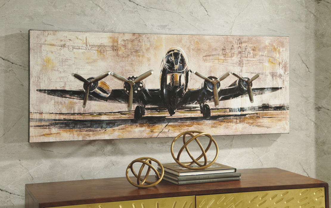 Kalene - Wall Art - Brown / Black – Canvas Art by Signature Design by Ashley® at Furniture Wholesale Plus , Nashville furniture store