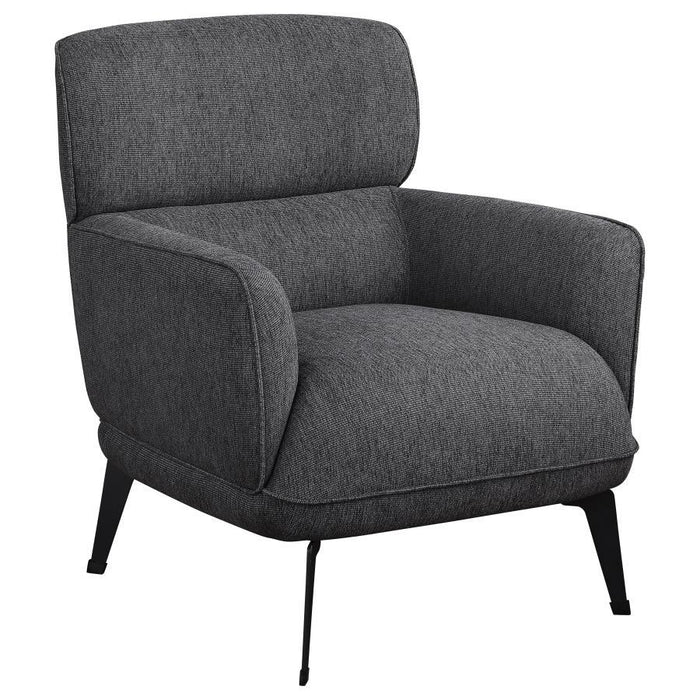 Andrea - Upholstered Crecent Arm Accent Chair - Premium Arm Chairs from Coaster Fine Furniture - Just $499! Shop now at Furniture Wholesale Plus  We are the best furniture store in Nashville, Hendersonville, Goodlettsville, Madison, Antioch, Mount Juliet, Lebanon, Gallatin, Springfield, Murfreesboro, Franklin, Brentwood
