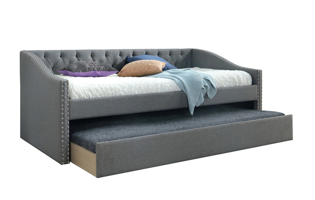 Loretta - Daybed - Gray – Daybeds by Crown Mark at Furniture Wholesale Plus , Nashville furniture store
