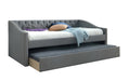 Loretta - Daybed - Gray – Daybeds by Crown Mark at Furniture Wholesale Plus , Nashville furniture store
