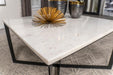 Tobin - Square Marble Top Table – End Tables by Coaster Fine Furniture at Furniture Wholesale Plus , Nashville furniture store
