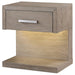 Kenora - 1-Drawer Nightstand Bedside Table - Barley Brown – Accent Nightstands by Coaster Fine Furniture at Furniture Wholesale Plus , Nashville furniture store
