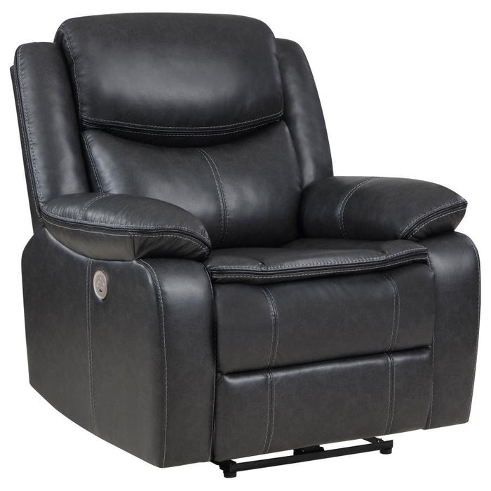 Sycamore - Upholstered Power Recliner Chair – Reclining Chairs by Coaster Fine Furniture at Furniture Wholesale Plus , Nashville furniture store