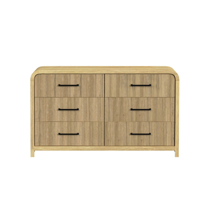 Ridgemont - 6-Drawer Dresser – Dressers by Elements International at Furniture Wholesale Plus , Nashville furniture store