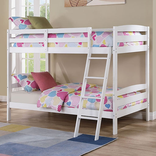 Candice Twin/Twin Bunk Bed - Premium Bunk Bed from FOA East - Just $388.05! Shop now at Furniture Wholesale Plus  We are the best furniture store in Nashville, Hendersonville, Goodlettsville, Madison, Antioch, Mount Juliet, Lebanon, Gallatin, Springfield, Murfreesboro, Franklin, Brentwood