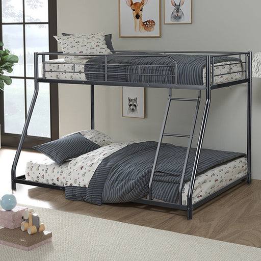 Panos Twin/Full Metal Bunkbed - Premium Bunk Bed from FOA East - Just $271.05! Shop now at Furniture Wholesale Plus  We are the best furniture store in Nashville, Hendersonville, Goodlettsville, Madison, Antioch, Mount Juliet, Lebanon, Gallatin, Springfield, Murfreesboro, Franklin, Brentwood