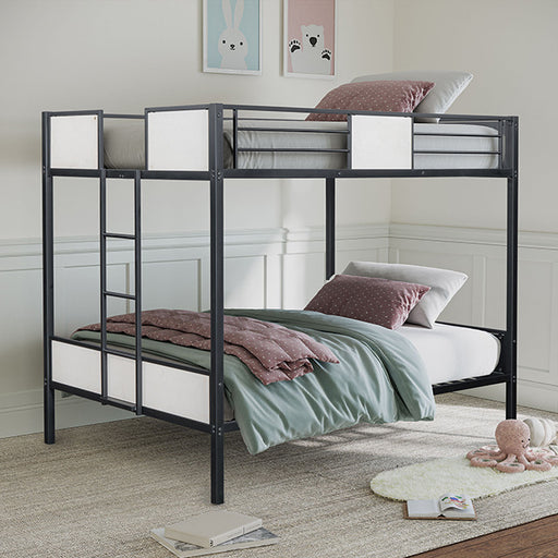 Molton Full/Full Metal Bunkbed - Premium Bunk Bed from FOA East - Just $368.55! Shop now at Furniture Wholesale Plus  We are the best furniture store in Nashville, Hendersonville, Goodlettsville, Madison, Antioch, Mount Juliet, Lebanon, Gallatin, Springfield, Murfreesboro, Franklin, Brentwood