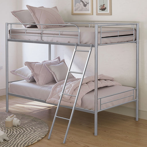 Hector Twin/Twin Metal Bunkbed - Premium Bunk Bed from FOA East - Just $251.55! Shop now at Furniture Wholesale Plus  We are the best furniture store in Nashville, Hendersonville, Goodlettsville, Madison, Antioch, Mount Juliet, Lebanon, Gallatin, Springfield, Murfreesboro, Franklin, Brentwood