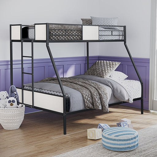 Molton Twin/Full Metal Bunkbed - Premium Bunk Bed from FOA East - Just $368.55! Shop now at Furniture Wholesale Plus  We are the best furniture store in Nashville, Hendersonville, Goodlettsville, Madison, Antioch, Mount Juliet, Lebanon, Gallatin, Springfield, Murfreesboro, Franklin, Brentwood