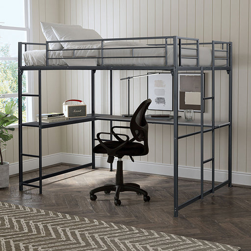 Cybill Full Loft Bed - Premium Loft Bed from FOA East - Just $310.05! Shop now at Furniture Wholesale Plus  We are the best furniture store in Nashville, Hendersonville, Goodlettsville, Madison, Antioch, Mount Juliet, Lebanon, Gallatin, Springfield, Murfreesboro, Franklin, Brentwood