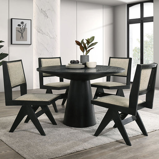 Tottenham 48" Round Dining Table - Premium Dining Table from FOA East - Just $680.55! Shop now at Furniture Wholesale Plus  We are the best furniture store in Nashville, Hendersonville, Goodlettsville, Madison, Antioch, Mount Juliet, Lebanon, Gallatin, Springfield, Murfreesboro, Franklin, Brentwood