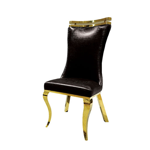 Palazzo Gold Chair (2/CTN) - Premium Dining Chair from FOA East - Just $507! Shop now at Furniture Wholesale Plus  We are the best furniture store in Nashville, Hendersonville, Goodlettsville, Madison, Antioch, Mount Juliet, Lebanon, Gallatin, Springfield, Murfreesboro, Franklin, Brentwood