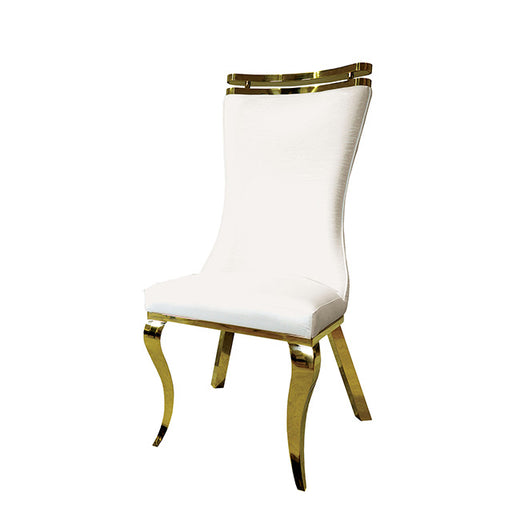 Palazzo Gold Chair (2/CTN) - Premium Dining Chair from FOA East - Just $507! Shop now at Furniture Wholesale Plus  We are the best furniture store in Nashville, Hendersonville, Goodlettsville, Madison, Antioch, Mount Juliet, Lebanon, Gallatin, Springfield, Murfreesboro, Franklin, Brentwood