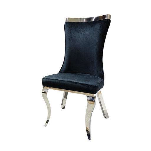 Basilicata Silver Chair (2/CTN) - Premium Dining Chair from FOA East - Just $468! Shop now at Furniture Wholesale Plus  We are the best furniture store in Nashville, Hendersonville, Goodlettsville, Madison, Antioch, Mount Juliet, Lebanon, Gallatin, Springfield, Murfreesboro, Franklin, Brentwood