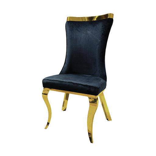 Basilicata Gold Chair (2/CTN) - Premium Dining Chair from FOA East - Just $487.50! Shop now at Furniture Wholesale Plus  We are the best furniture store in Nashville, Hendersonville, Goodlettsville, Madison, Antioch, Mount Juliet, Lebanon, Gallatin, Springfield, Murfreesboro, Franklin, Brentwood