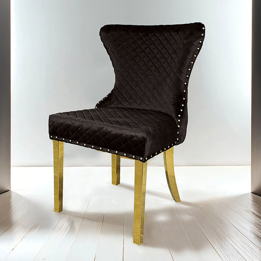 Portanova Gold Chair (2/CTN) - Premium Dining Chair from FOA East - Just $507! Shop now at Furniture Wholesale Plus  We are the best furniture store in Nashville, Hendersonville, Goodlettsville, Madison, Antioch, Mount Juliet, Lebanon, Gallatin, Springfield, Murfreesboro, Franklin, Brentwood