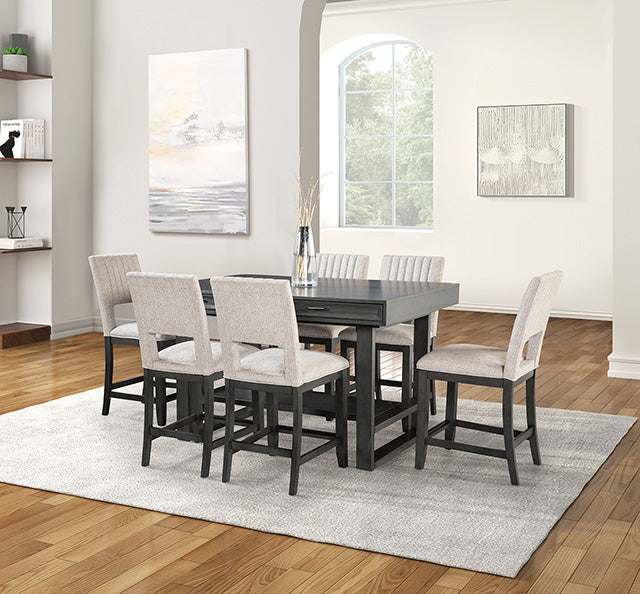 Potton Counter Ht. Table - Premium Dining Table from FOA East - Just $680.55! Shop now at Furniture Wholesale Plus  We are the best furniture store in Nashville, Hendersonville, Goodlettsville, Madison, Antioch, Mount Juliet, Lebanon, Gallatin, Springfield, Murfreesboro, Franklin, Brentwood