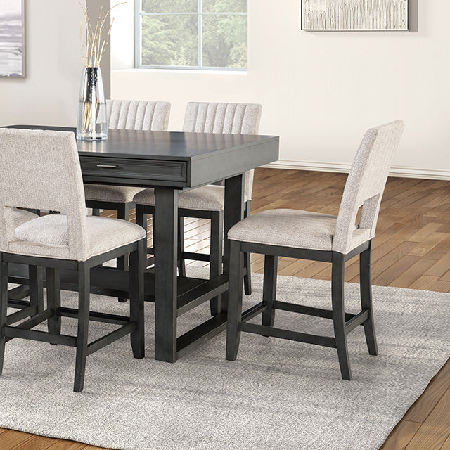 Potton Counter Ht. Table - Premium Dining Table from FOA East - Just $680.55! Shop now at Furniture Wholesale Plus  We are the best furniture store in Nashville, Hendersonville, Goodlettsville, Madison, Antioch, Mount Juliet, Lebanon, Gallatin, Springfield, Murfreesboro, Franklin, Brentwood