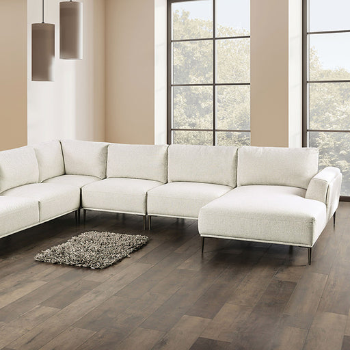 Gladbach J-Shaped Sectional - Premium Sectional from FOA East - Just $3954.60! Shop now at Furniture Wholesale Plus  We are the best furniture store in Nashville, Hendersonville, Goodlettsville, Madison, Antioch, Mount Juliet, Lebanon, Gallatin, Springfield, Murfreesboro, Franklin, Brentwood