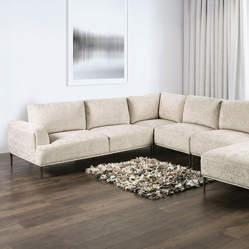 Gladbach J-Shaped Sectional - Premium Sectional from FOA East - Just $3954.60! Shop now at Furniture Wholesale Plus  We are the best furniture store in Nashville, Hendersonville, Goodlettsville, Madison, Antioch, Mount Juliet, Lebanon, Gallatin, Springfield, Murfreesboro, Franklin, Brentwood