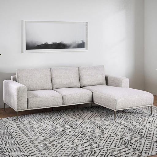 Forde Sectional, Right Chaise - Premium Sectional from FOA East - Just $1558.05! Shop now at Furniture Wholesale Plus  We are the best furniture store in Nashville, Hendersonville, Goodlettsville, Madison, Antioch, Mount Juliet, Lebanon, Gallatin, Springfield, Murfreesboro, Franklin, Brentwood